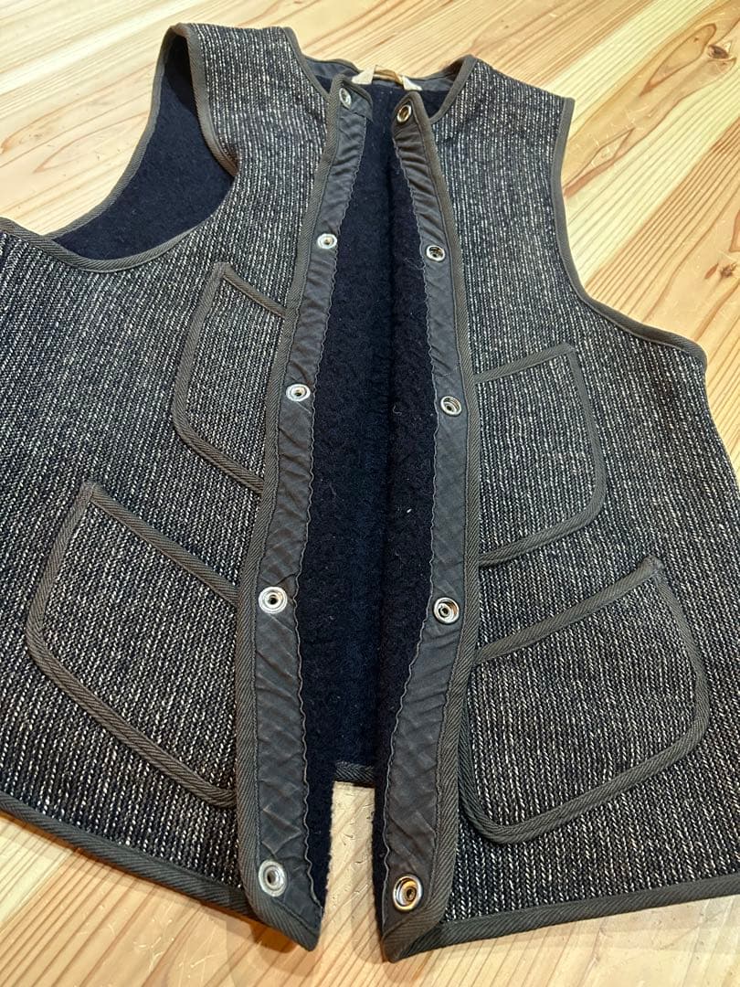 ４０年代　ブラウンズビーチ　ベスト　brown’s beach ビッグサイズ