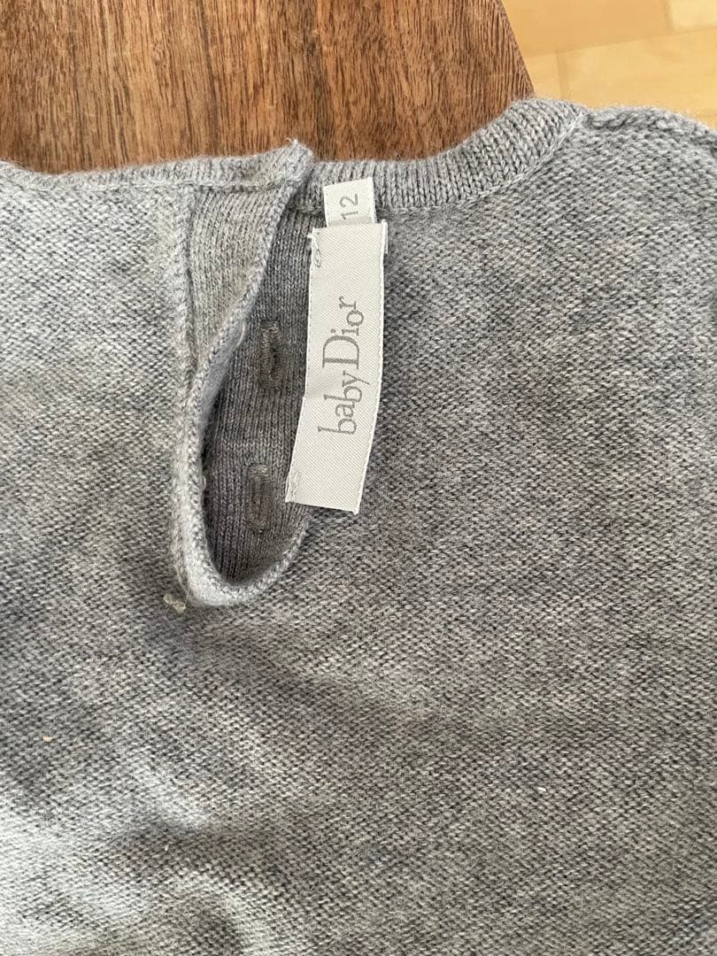 Dior ベビー ワンピース 12ヶ月 グレー