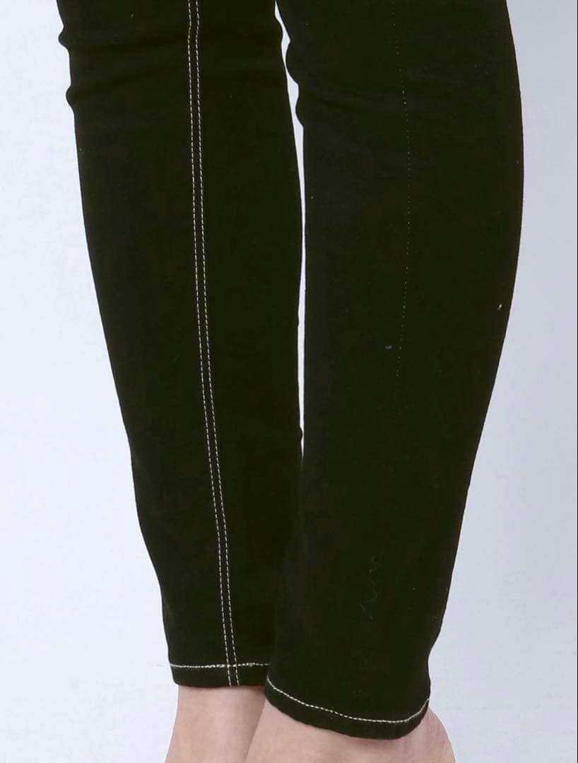 GYDA　ハイウエストワンウォッシュスキニーパンツ