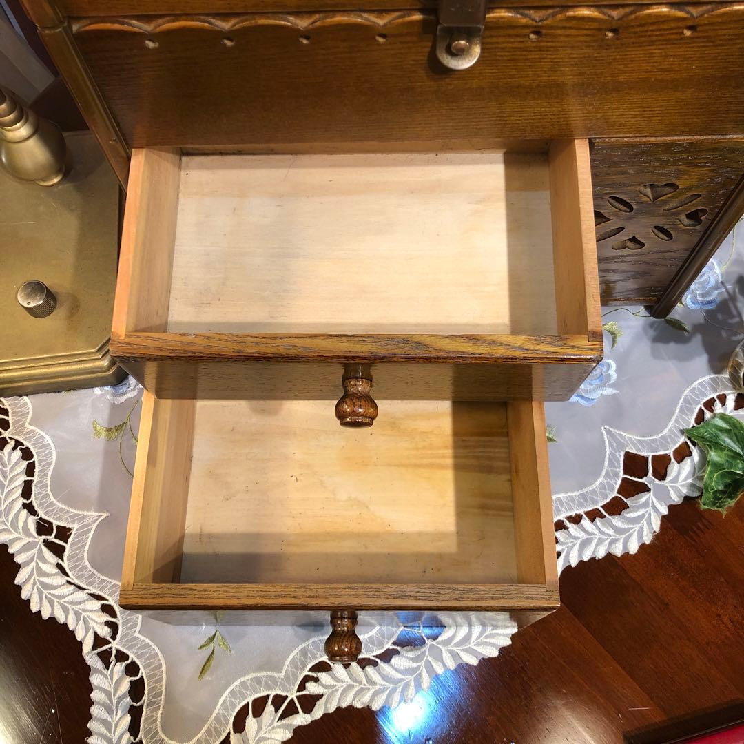 パリ雑貨屋　アンティーク小物入れ　メイクボックス