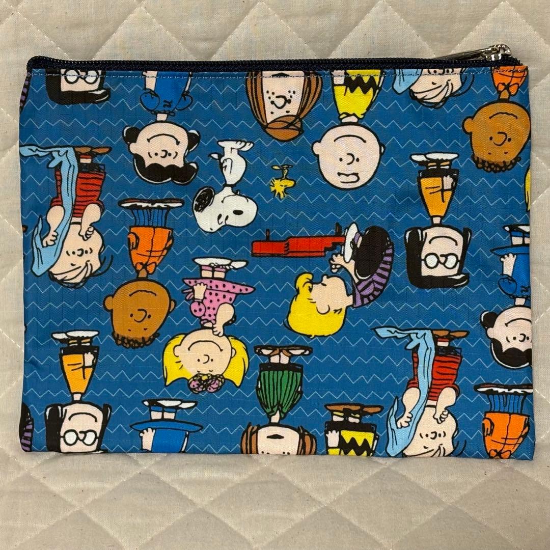 レスポートサック PEANUTS GANG スヌーピー ボストンバッグ　ラージ