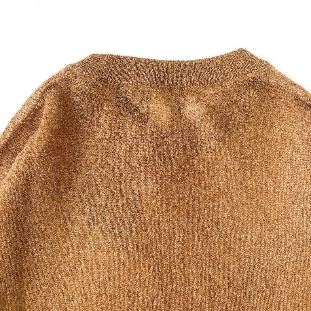 m*k様 新品⁑ATON エイトン　FUGAモヘヤクルーネックニットプルオーバー