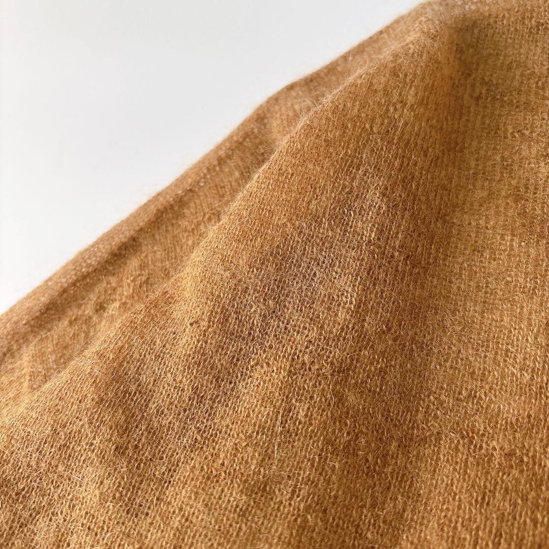 m*k様 新品⁑ATON エイトン　FUGAモヘヤクルーネックニットプルオーバー