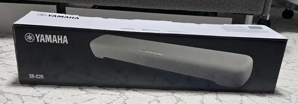 ヤマハ YAMAHA コンパクトサウンドバー SR-C20A ホワイト 白 箱付