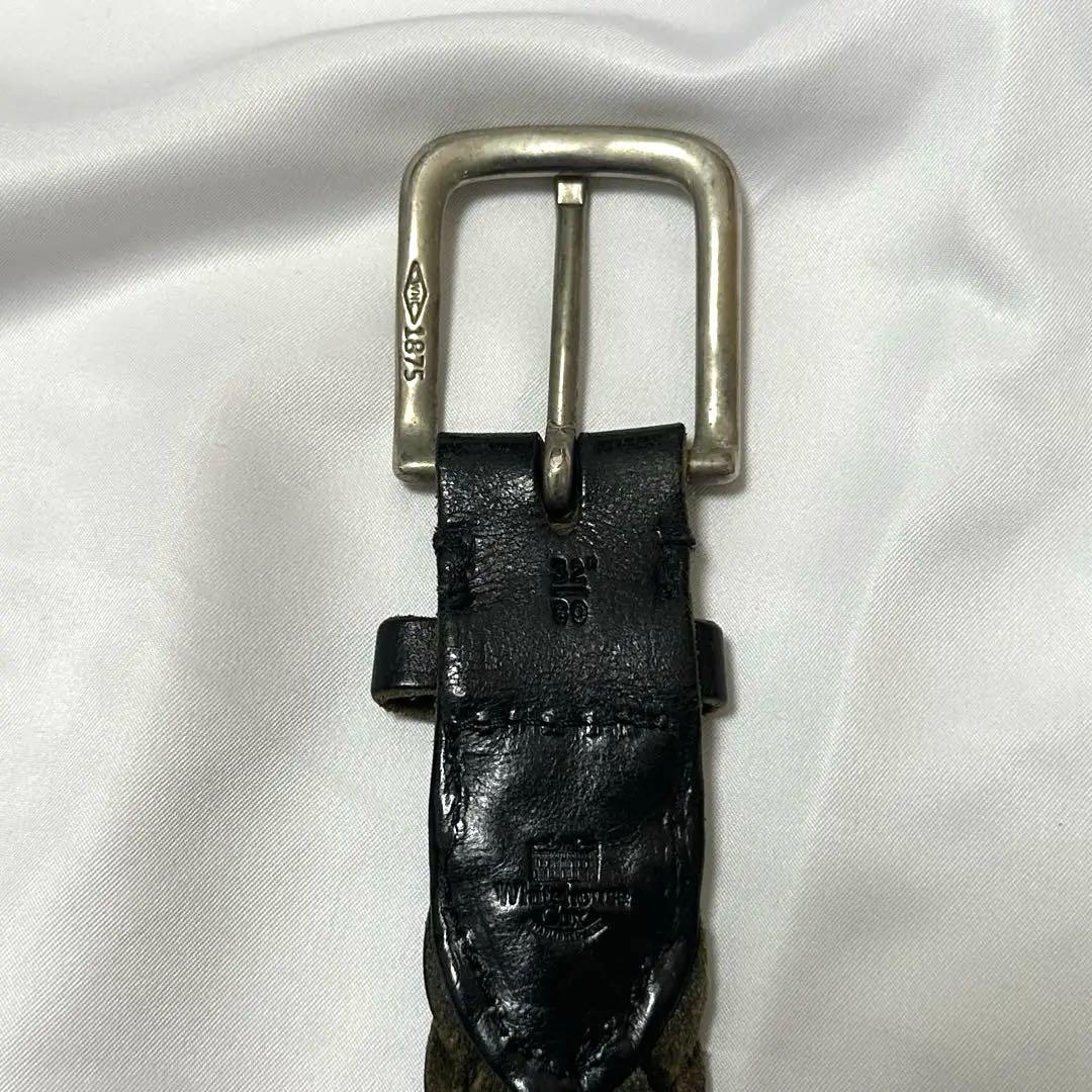 め*い様 Whitehouse Cox 編み込みベルト 1100cm 30mm