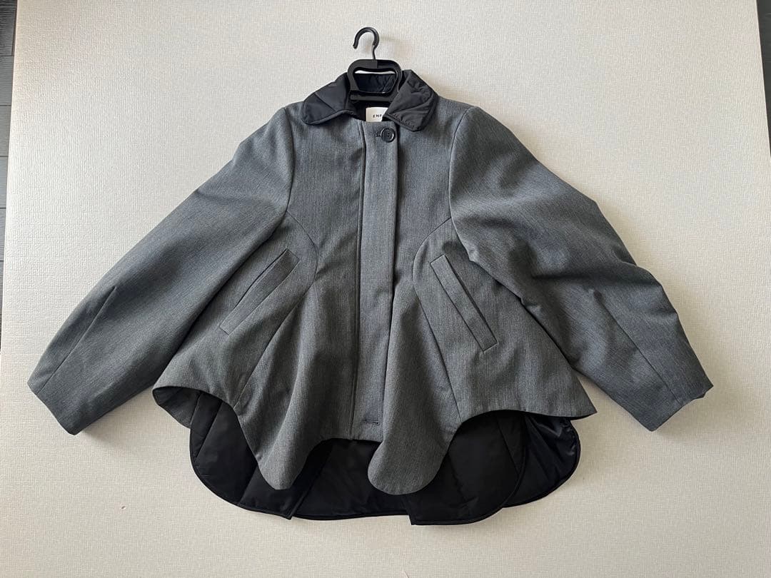 最終再値下げ　ENFOLDVEST ON FLARE-COAT