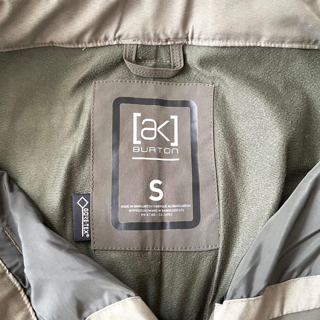 BURTON バートン『ak』 ゴアテックス　スノーボードパンツ カーキ