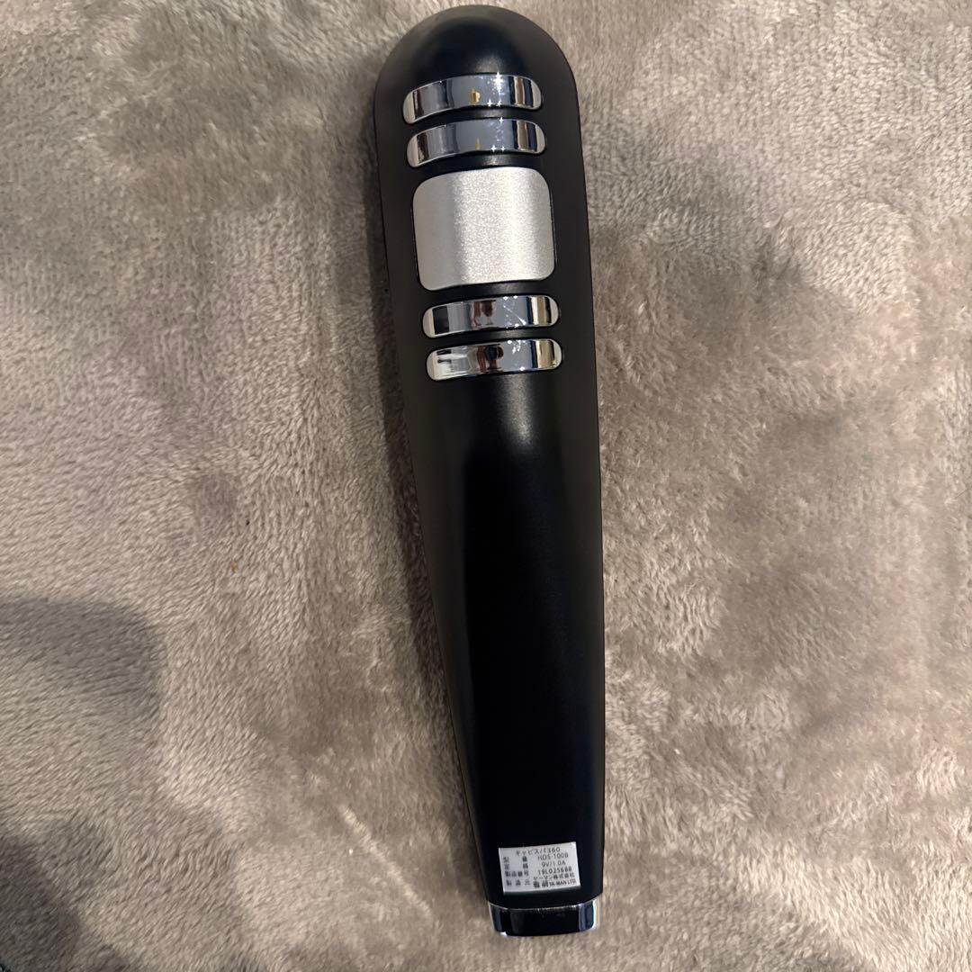 キャビスパ360ブラック 美顔器 スリムデザイン