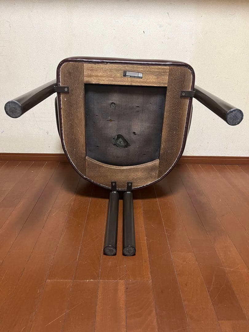 【すし　MOBILIA】　モビリア　革シングルソファ　日本創業②