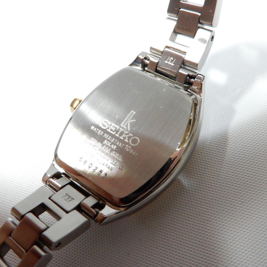 美品 SEIKO ルキア　腕時計　レディースウォッチ　シルバー　ピンク