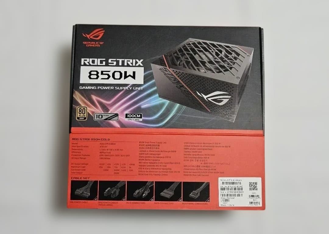 ROG STRIX 850W 電源ユニット