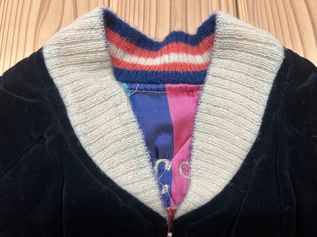 港商 スカジャン 東洋 佐渡島 中 デッドストック 2007年