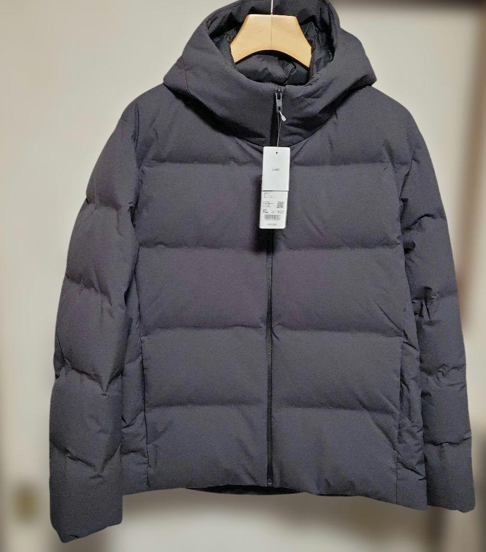 UNIQLO 　シームレスダウンパーカ　　XL　 ダークグレー