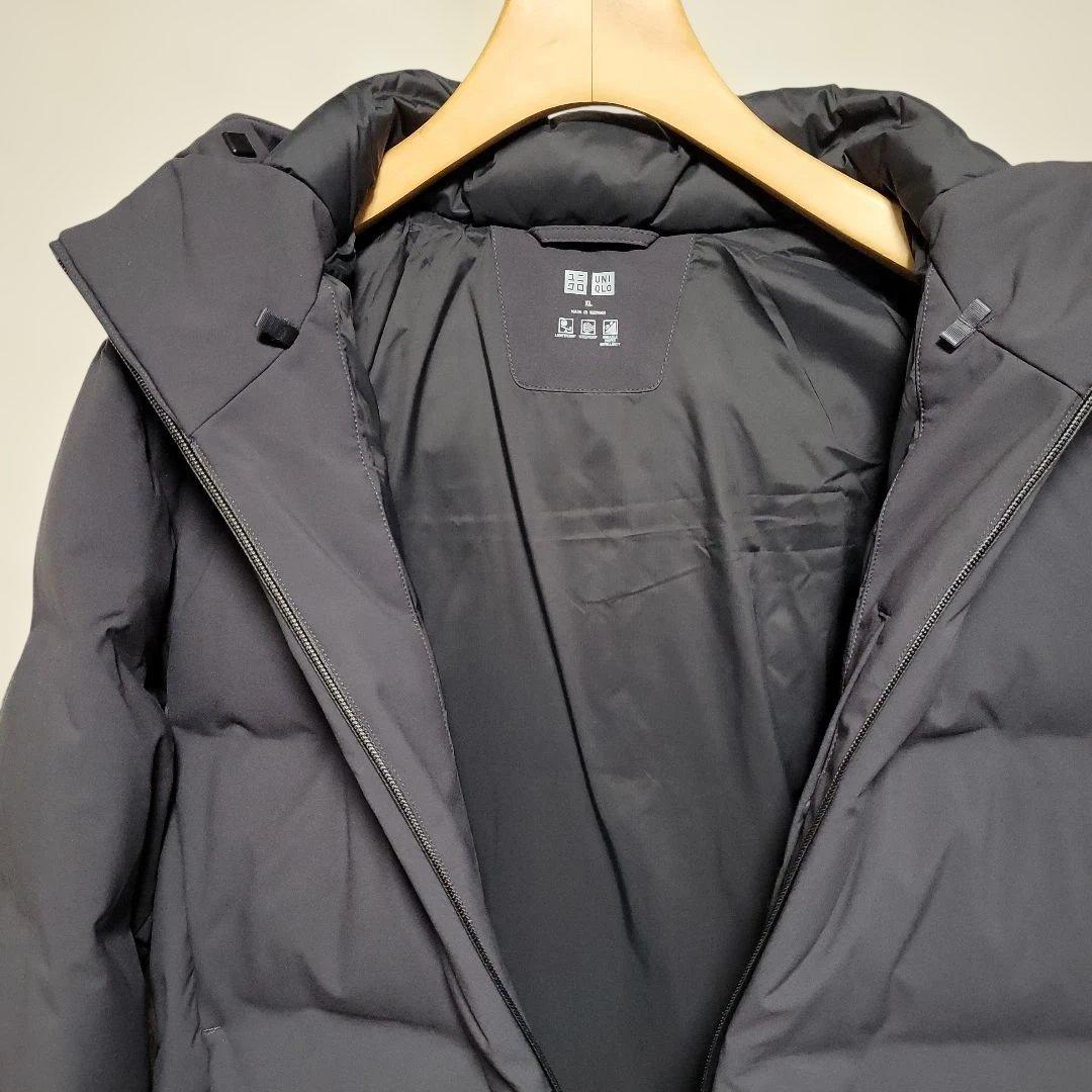 UNIQLO 　シームレスダウンパーカ　　XL　 ダークグレー