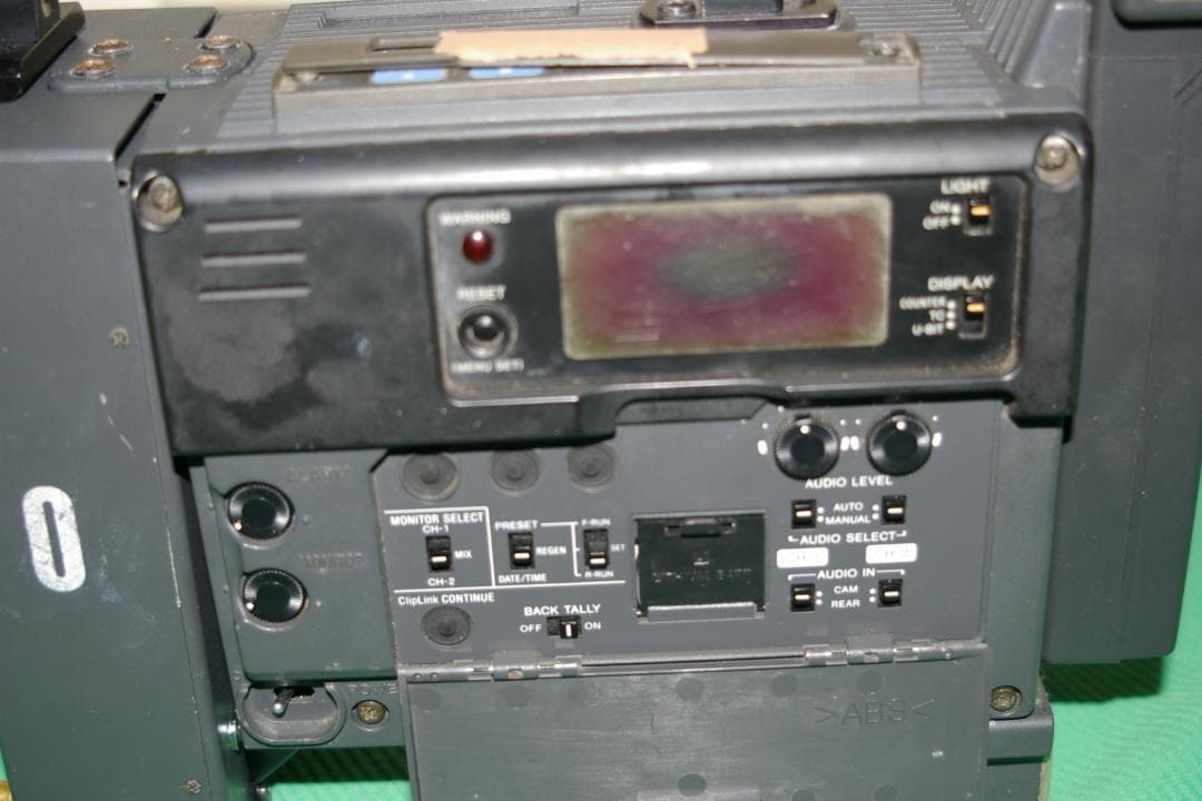 ソニーDVCAM　DSR-1とサンドレックVA-10ポータブル化ジャンク品