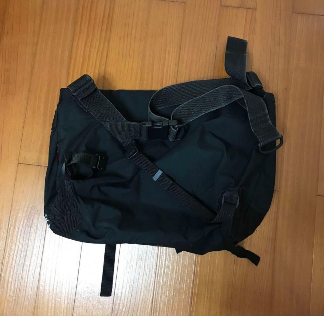 【レアカラー】Bagjack　メッセンジャーバッグ　バッグジャック　黒×赤