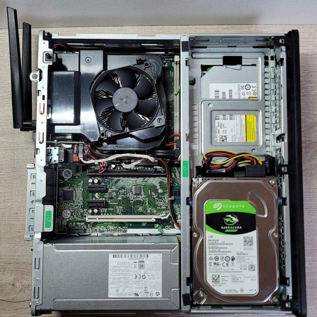 Core i7 8700／無線LAN内蔵／16GB／SSD256／HDD1TB④