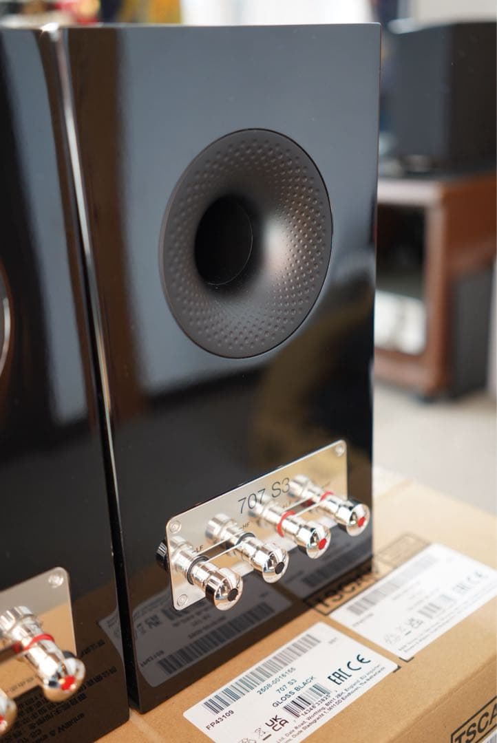 B&W 707S3 グロスブラック　2025年7月購入　販売証明付き