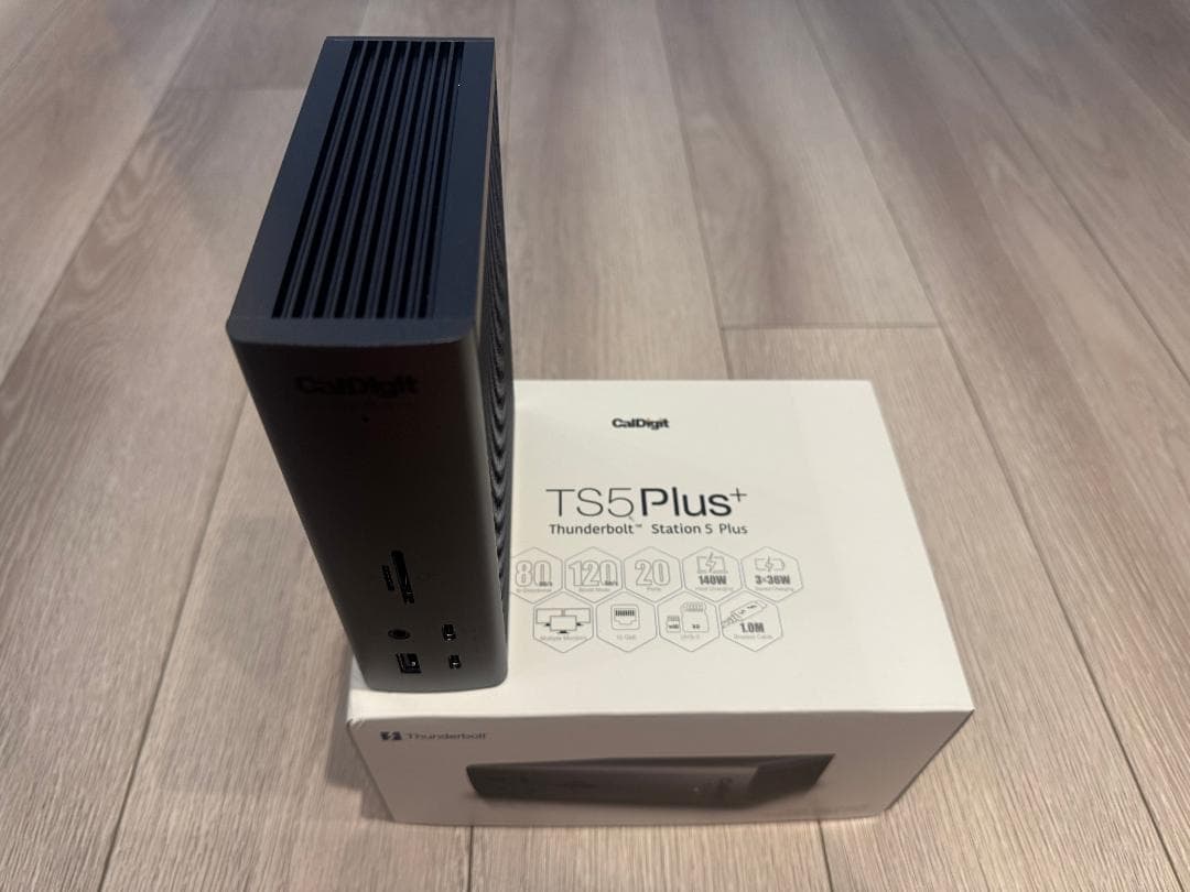 CalDigit TS5 Plus Thunderbolt5 ドック