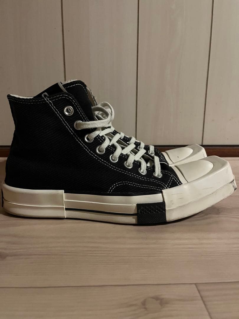 【確実正規品】Rick Owens TURBODRK 黒/白 ハイカット