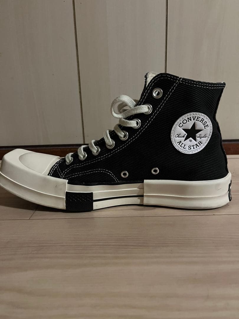 【確実正規品】Rick Owens TURBODRK 黒/白 ハイカット