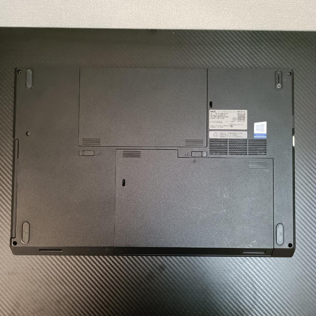 NEC ノートPC i5 256GB SSD メモリ8GB DVD wifi 黒