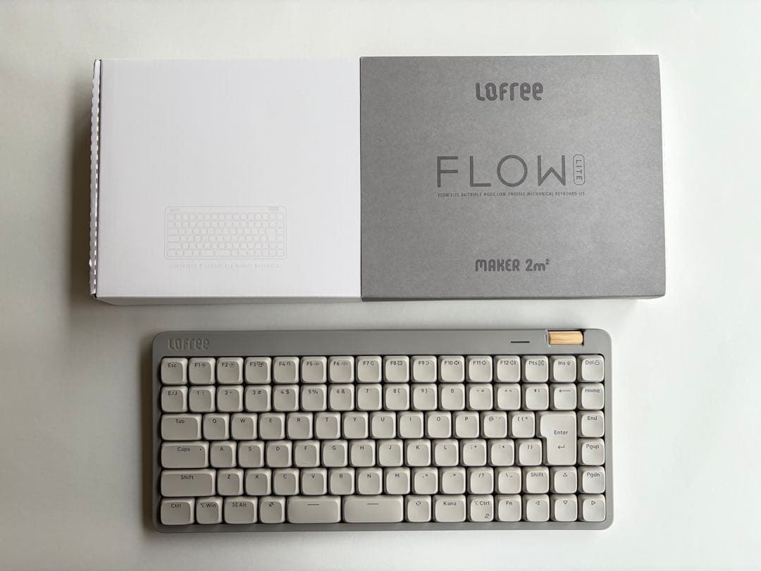 キーボード Lofree FLOW lite jis