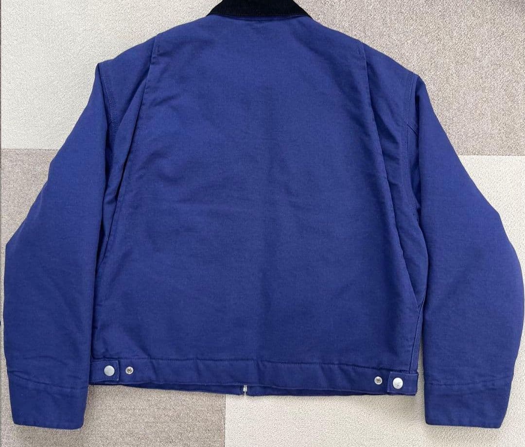 Carhartt デトロイト　ジャケット　ネイビー　ブルー　青　Sサイズ
