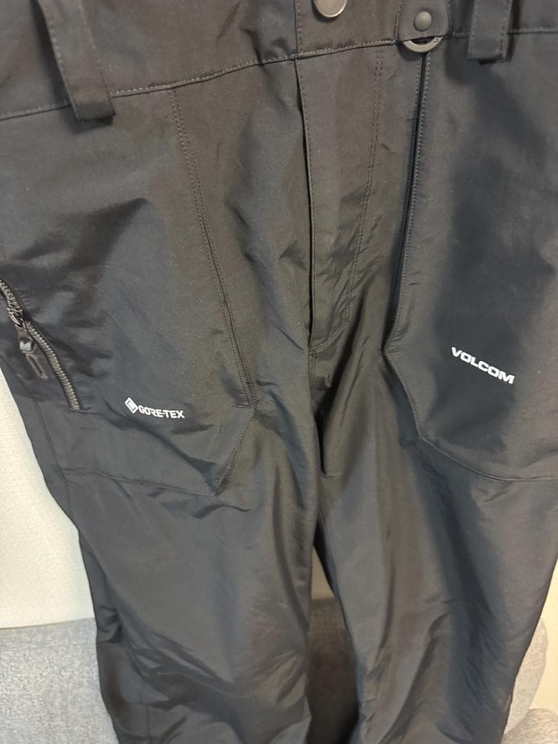 23-24 VOLCOM RAIN GORE-TEX BIB OVERALL 黒