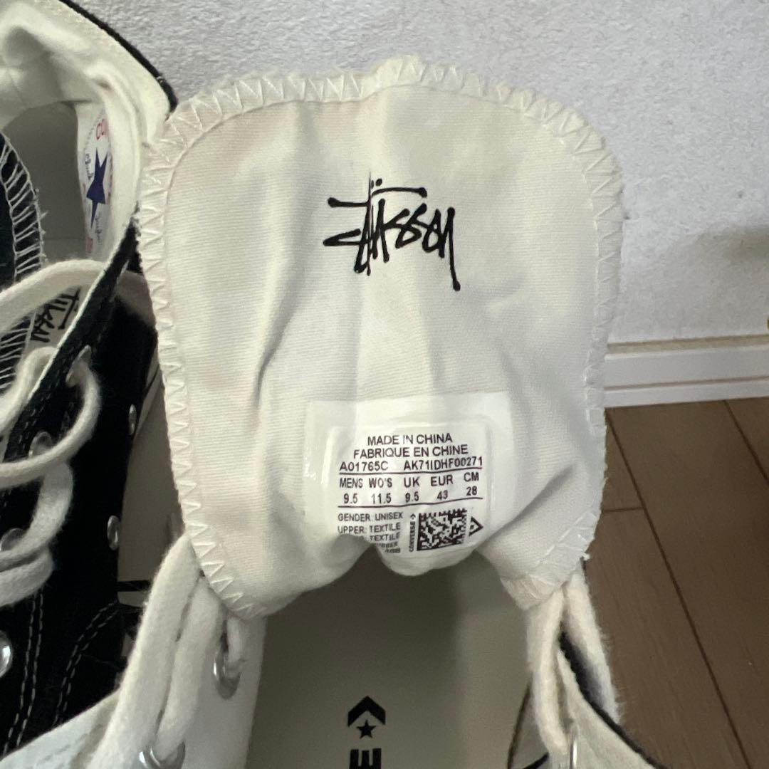 【ダンベル】Stussy All Star ブラック 28cm