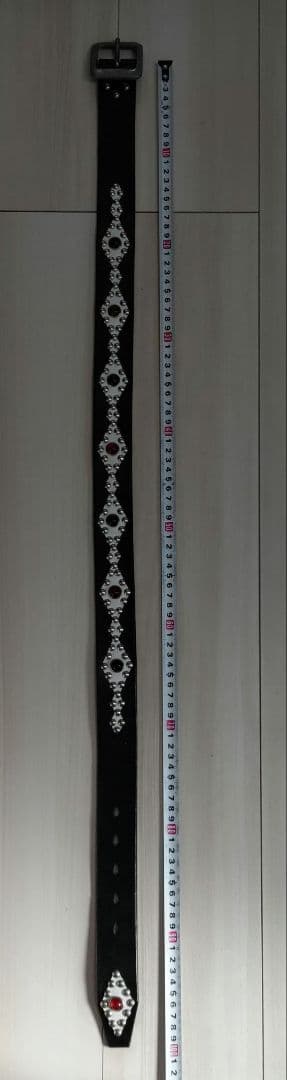 REDMOON スタッズ ベルト 黒 スティングレイ