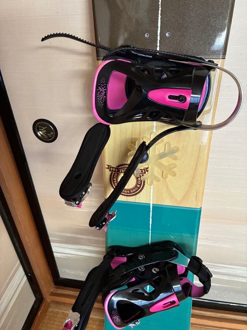 TWO BONE スノーボード バインディング付き