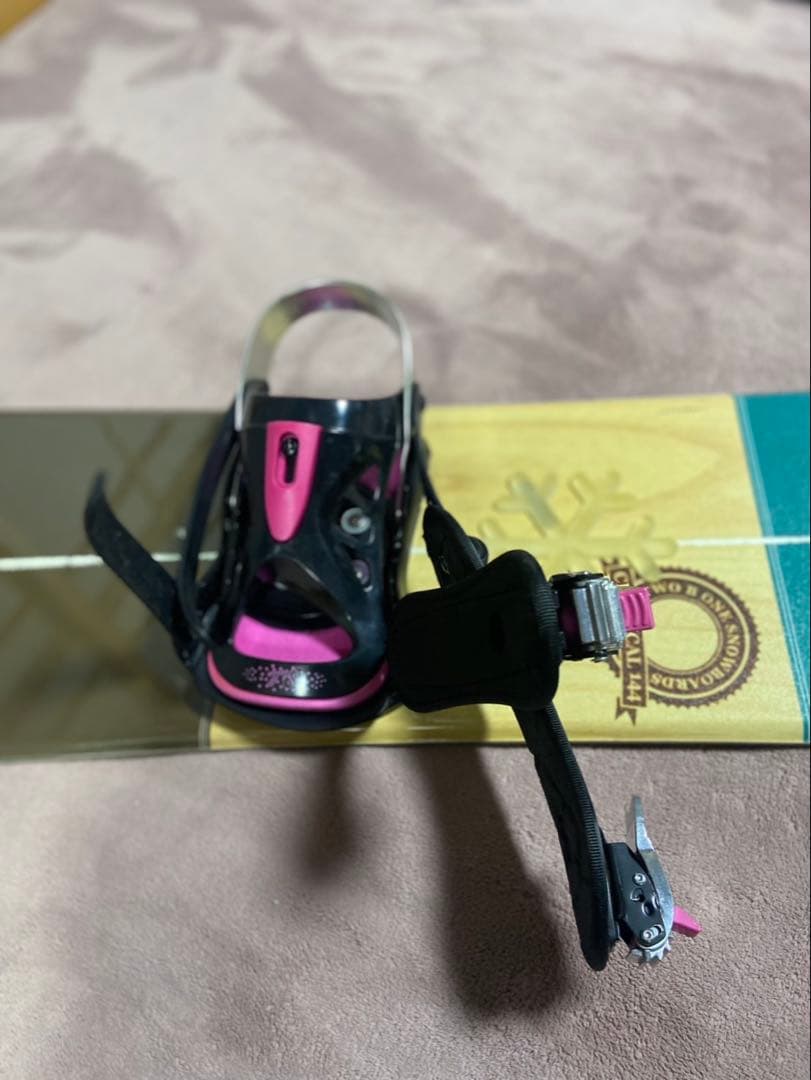 TWO BONE スノーボード バインディング付き