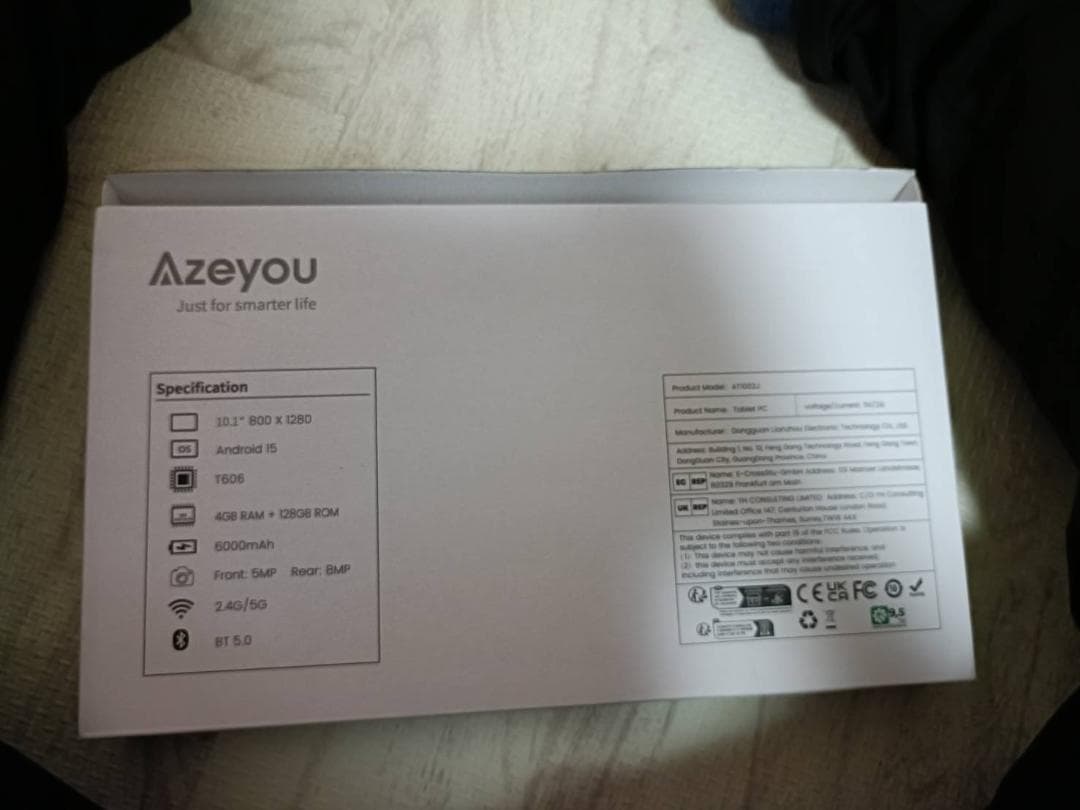 Androidタブレット 10インチ 12GB+128GB　Ｗｉ-ＦＩモデル