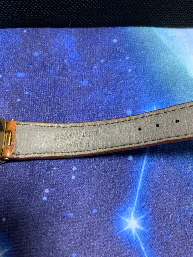 電池新品交換イヴサンローラン 腕時計 フランス製 アンティーク