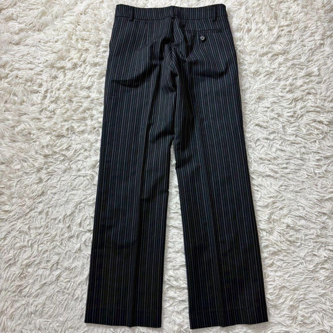 ポールスミスブラック スーツ セットアップ マルチストライプ ウール