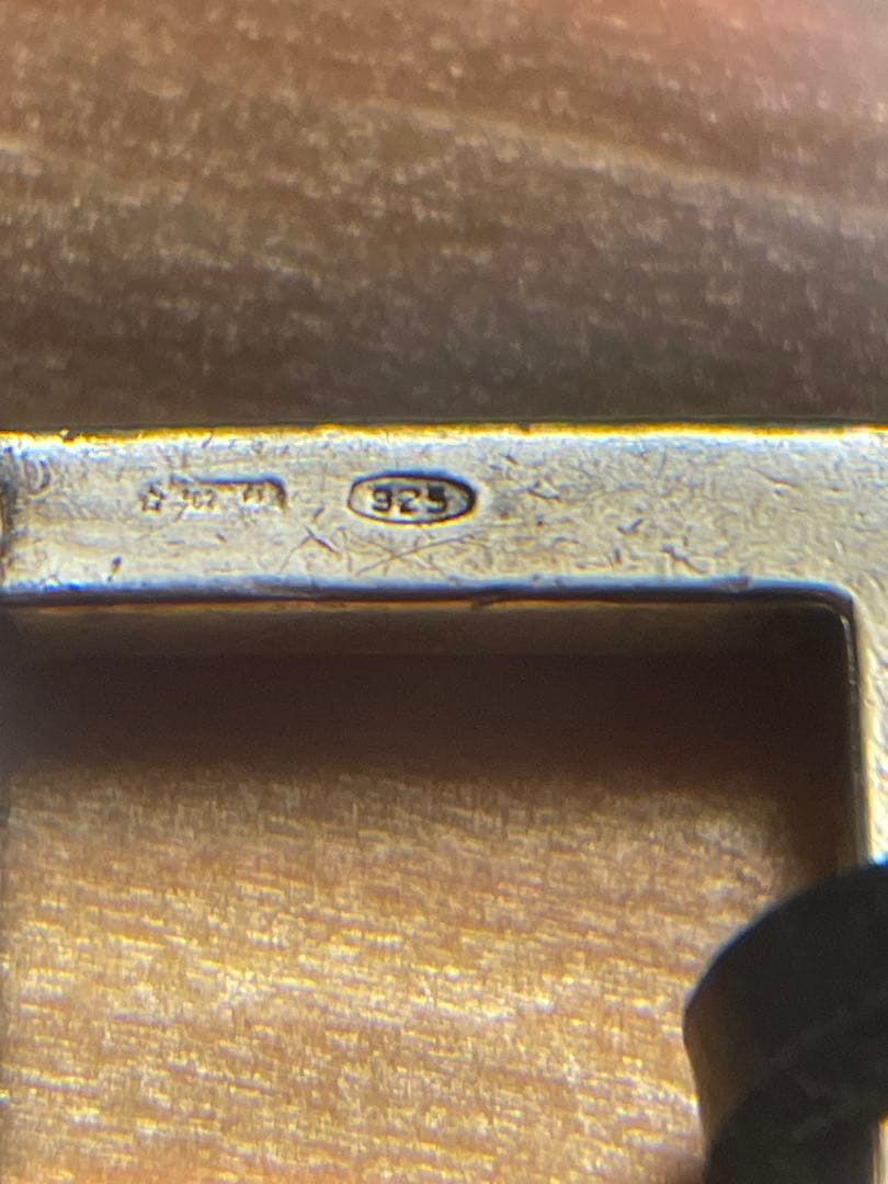 グッチ　ヴィンテージ　パドロック　アクセサリー アート　銀　シルバーオーナメント