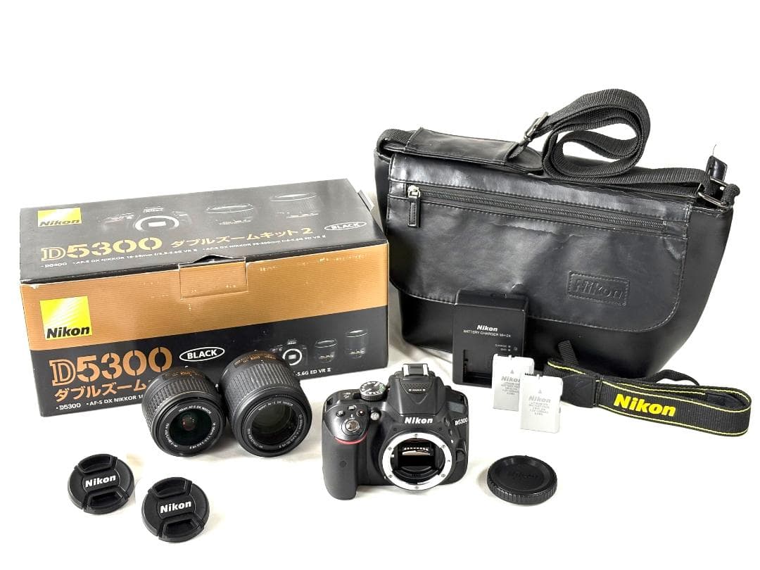 【ほぼ新品】 Nikon D5300 ダブルズームキット