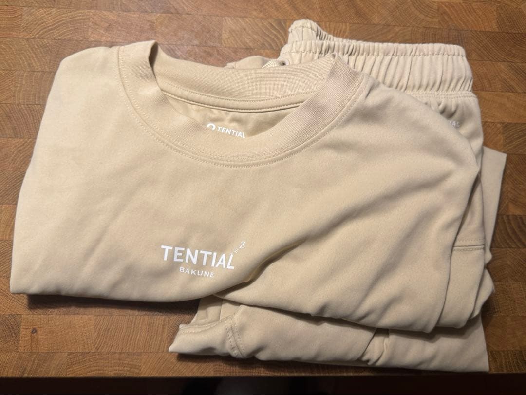 【S、XSサイズ】TENTIAL BAKUNE リカバリーウェア 上下セット