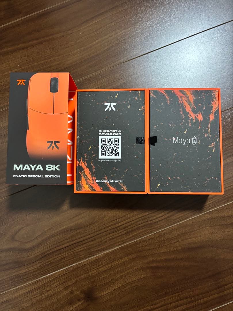 マウス・トラックボール LAMZU MAYA 8K Fnatic Special Edition
