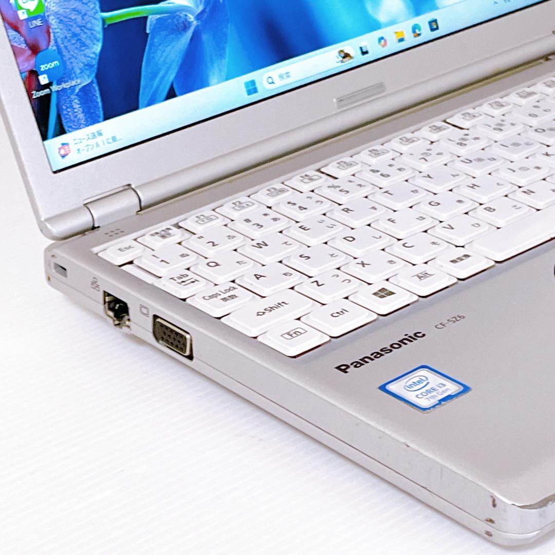 軽量0.8kg Panasonic レッツノート SSD ノートパソコン