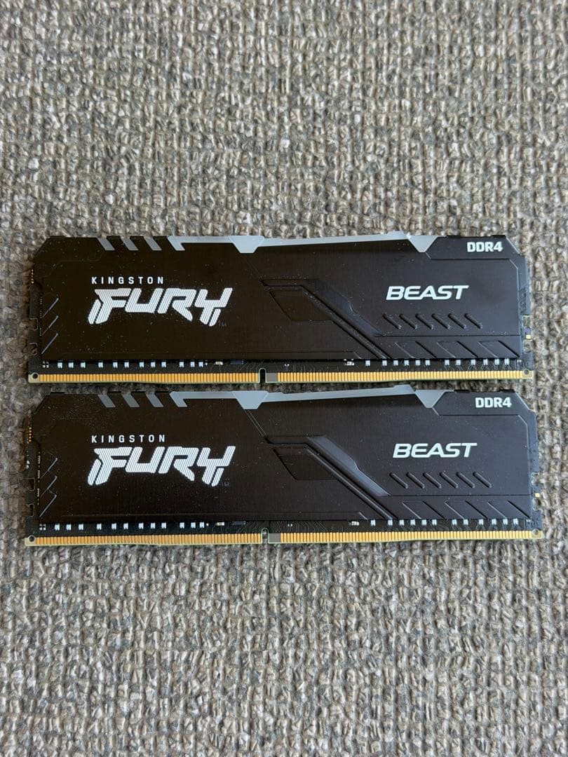 メモリー Kingston FURY BEAST DDR4 32GB (2x16GB)