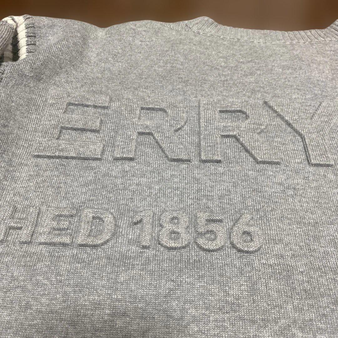 BURBERRY グレー 長袖ワンピース 12Y美品