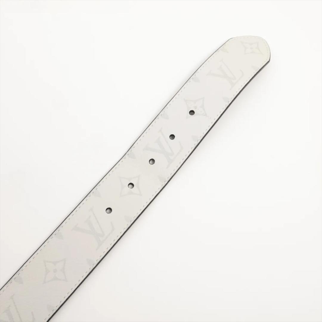 ヴィトン M0003 サンチュールリヴェルソ ベルト 95 　レザー　ホワイト