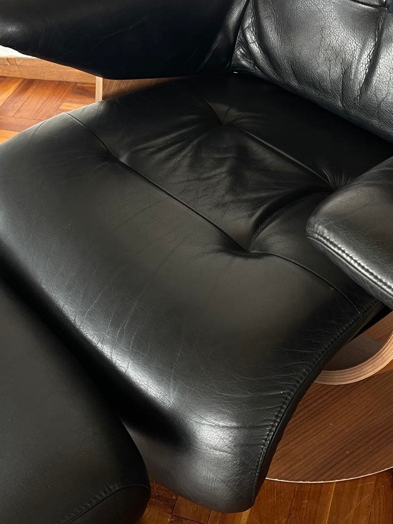 カリモク THE FIRST ザファースト リクライニング チェア ブラック