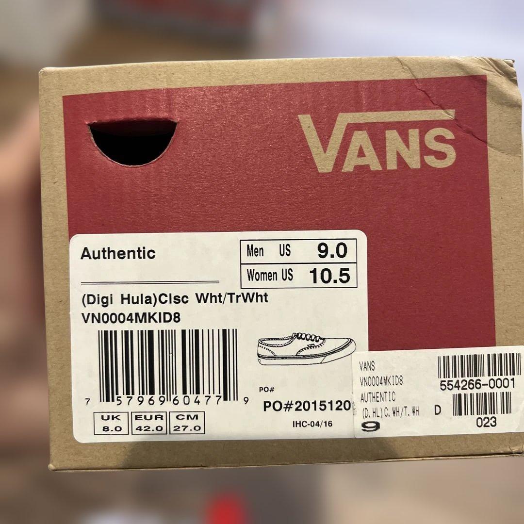 VANS オーセンティック　Digi Hula