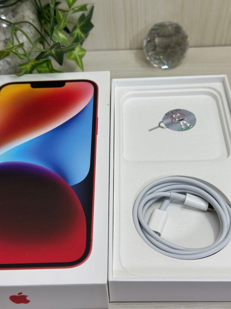 ✅✨超美品・100％✨iPhone 14 128GB❣️レッド