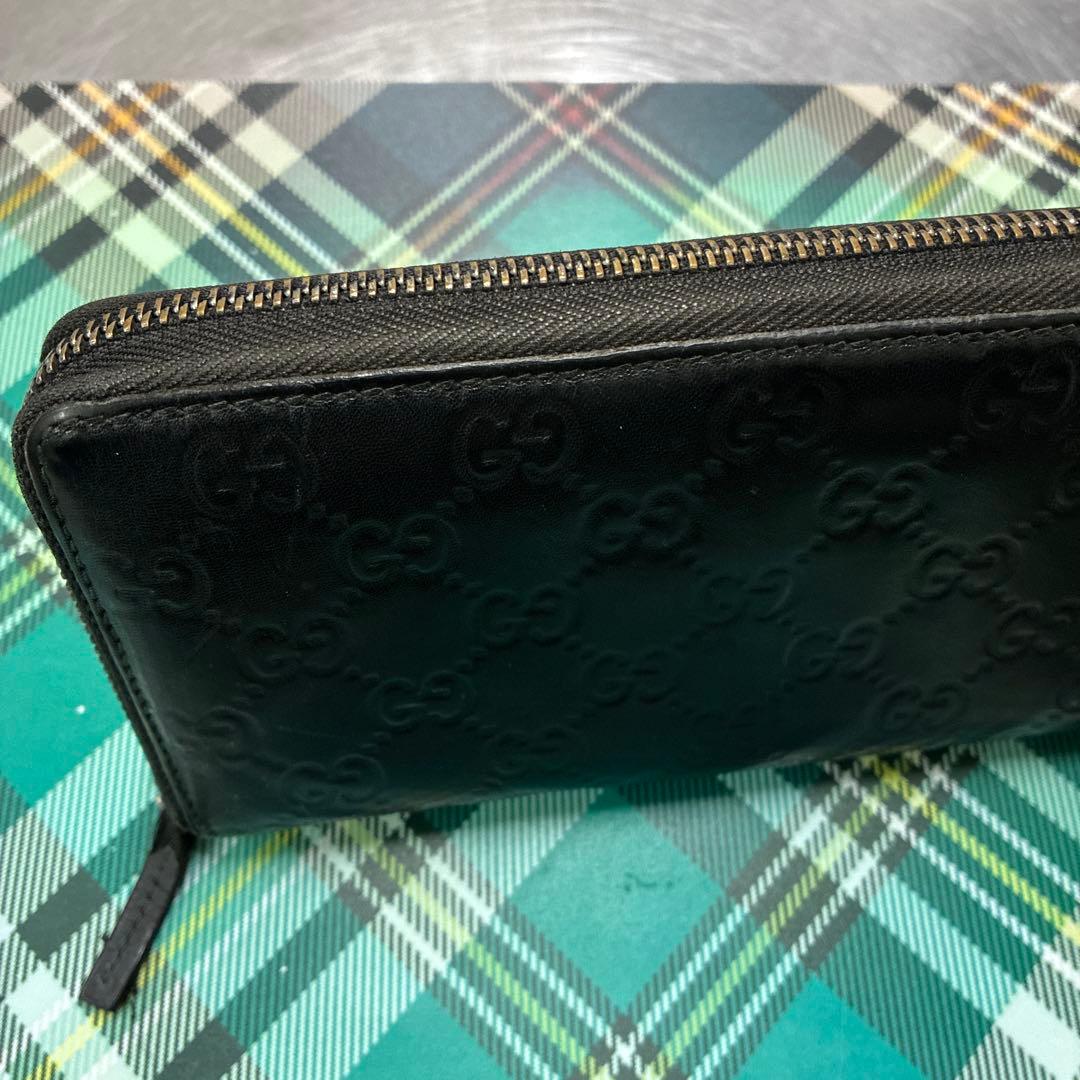 GUCCI GGパターン 黒 長財布