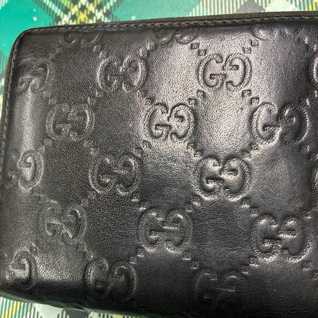GUCCI GGパターン 黒 長財布