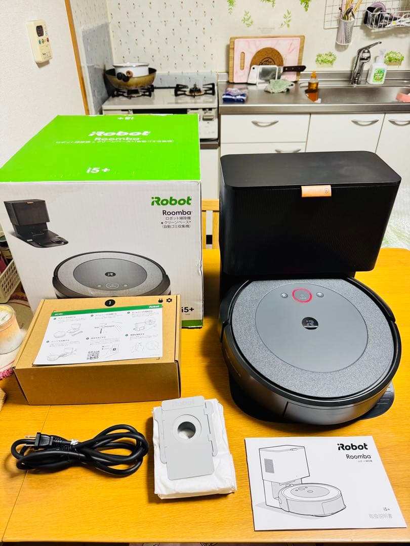 【使用6時間】IROBOT ルンバ コンボi5+ 個装箱セット 動作保証